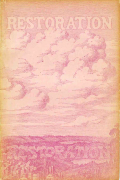 Fichier:La-restauration-1927-en p01 couverture.png